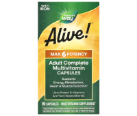 Nature's Way Alive!® Max 6 Potency Adult Complete Multivitamin W