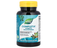 Natures Way Completia Diabetic MultiVitamin Iron Free