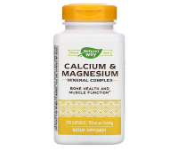 Nature's Way Calcium & Magnesium Mineral Complex 750 mg