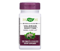 Natures Way Valerian Nighttime Natural Sleep Aid Odor Free