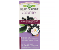 Nature's Way Sambucus for Kids Standardized Elderberry Nighttime