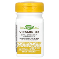 Nature's Way Vitamin D3 Extra Strength 50 mcg (2000 IU)