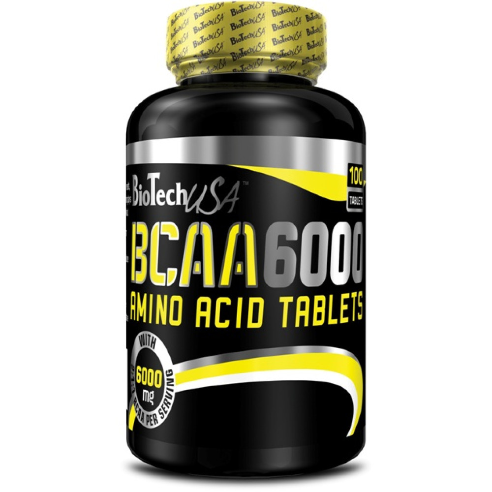 BioTech BCAA 6000, амінокислоти BCAA