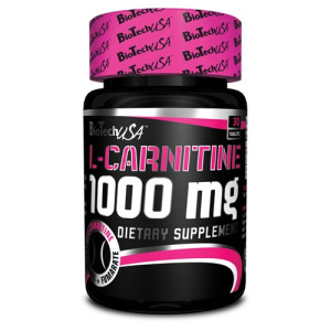 BioTech USA L Carnitine 1000 mg, карнітин у таблетках  