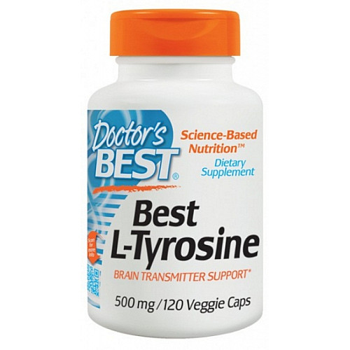 Фото Doctor's BEST Best L-tyrosine 500 mg, тирозин