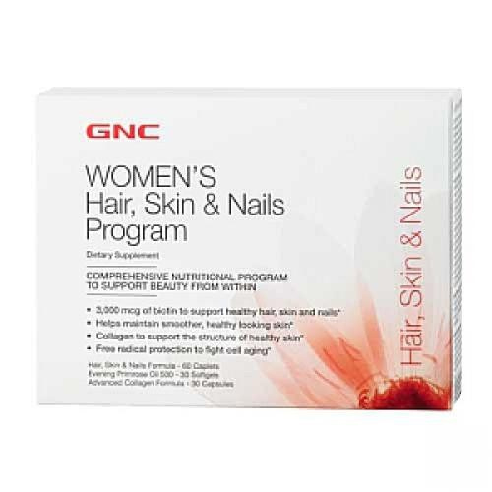Витамины и минералы GNC Womens Hair, Skin & Nails Program