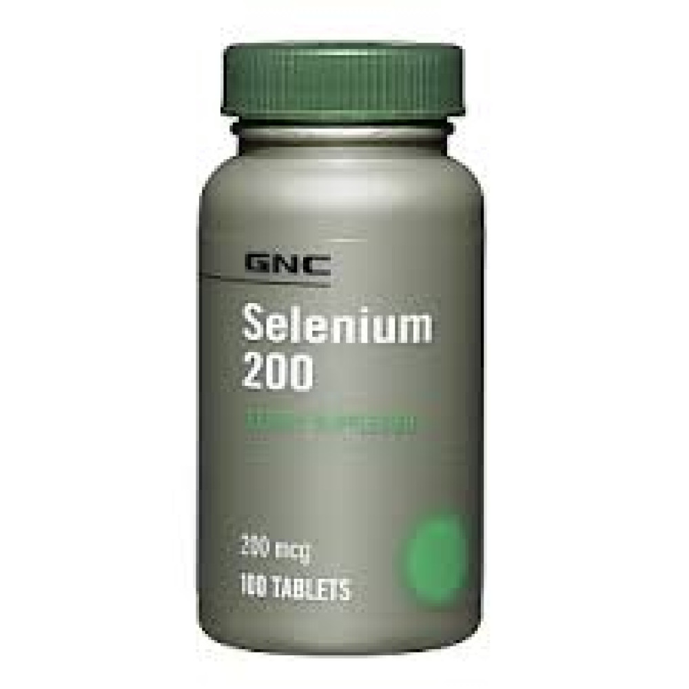 GNC, Selenium 200 mcg, селен