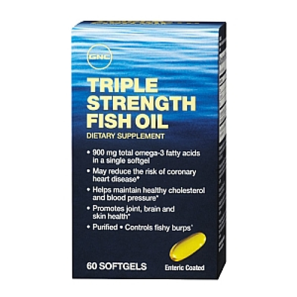 GNC Triple Strength Fish Oil 1500