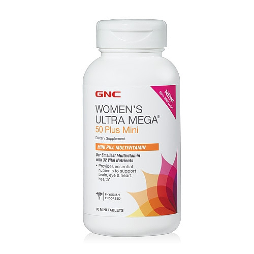 GNC Women`s Ultra Mega 50 Plus mini, мультивітаміни