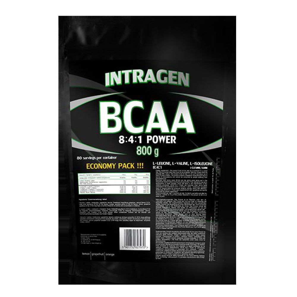 Intragen BCAA 8:4:1, Амінокислоти