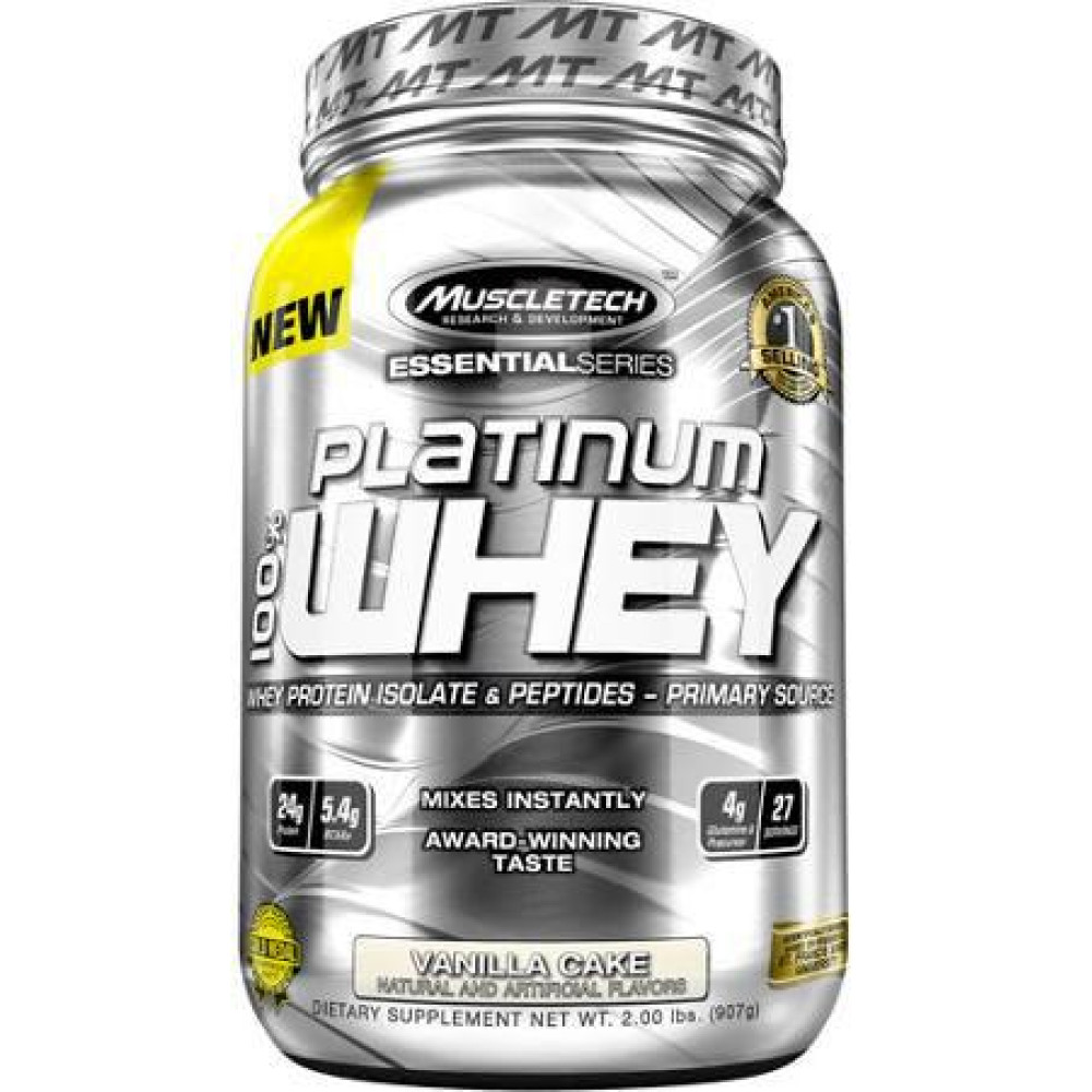 MuscleTech Platinum 100% Whey, протеїн