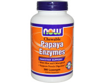 NOW Chewable Papaya Enzyme