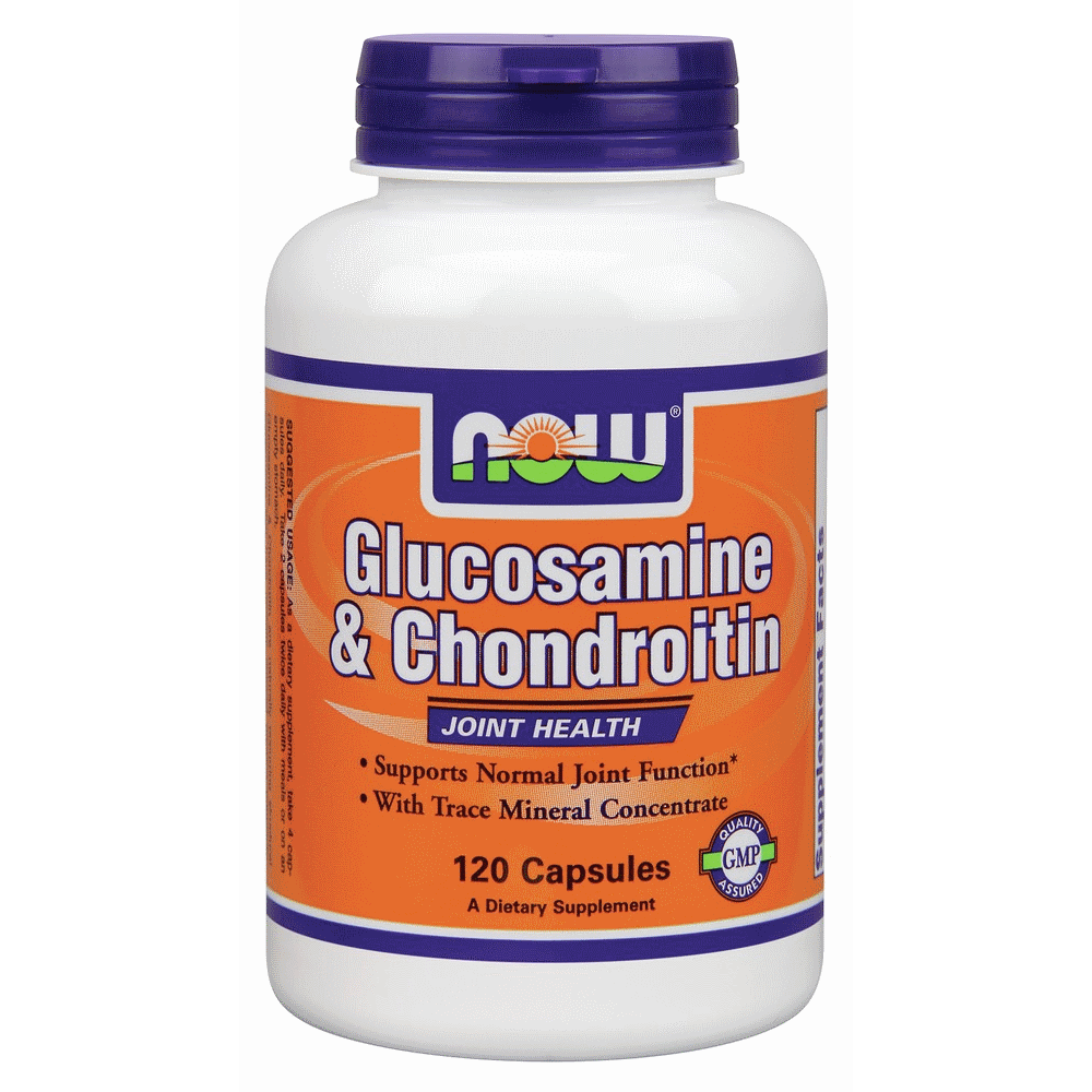 NOW Glucosamine & Chondroitin, для суглобів та зв'язок