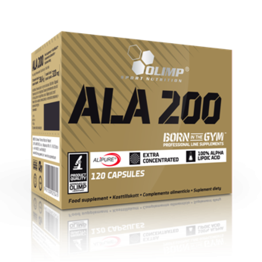 Olimp ALA 200, альфа-ліпоєва кислота