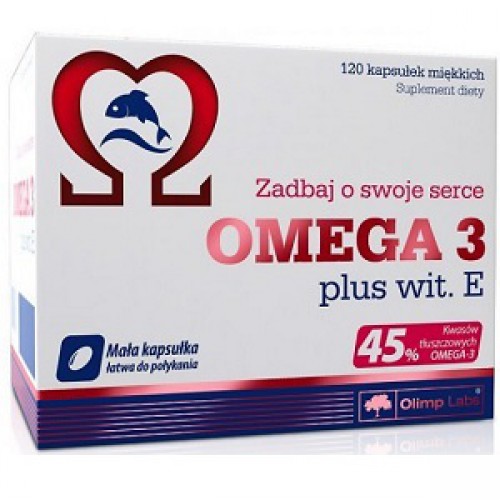 Фото OLIMP Gold Omega-3 45% Vit E, риб'ячий жир