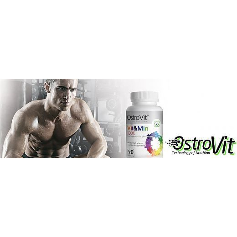 Ostrovit Vit & Min 100%, мультивітаміни