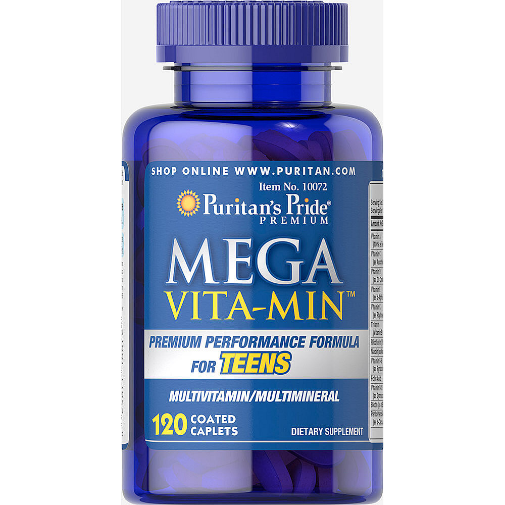 Puritans Pride Mega Vita Min Multivitamins for Teens
