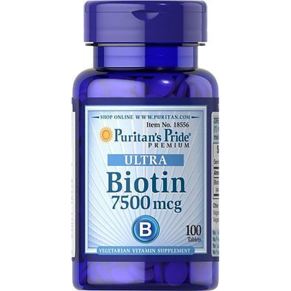 Puritan's Pride Biotin 7500 mcg
