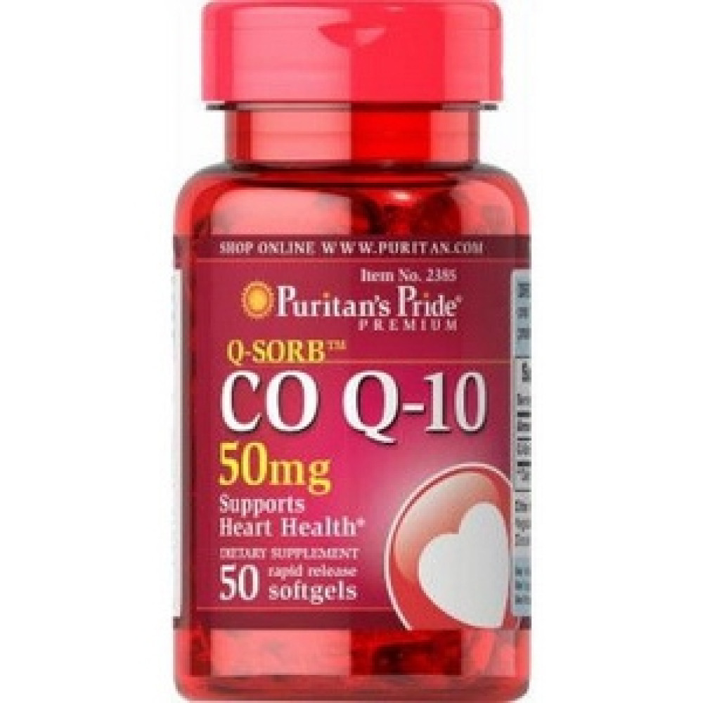 Puritan's Pride Q-SORB Co Q-10 50mg, 