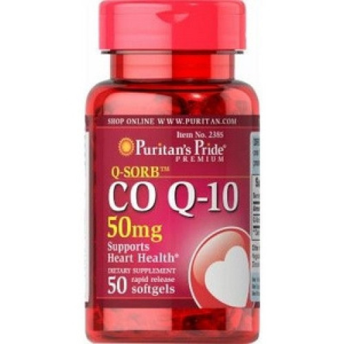 Фото Puritan's Pride Q-SORB Co Q-10 50mg,