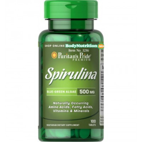 Фото Puritan's Pride Spirulina