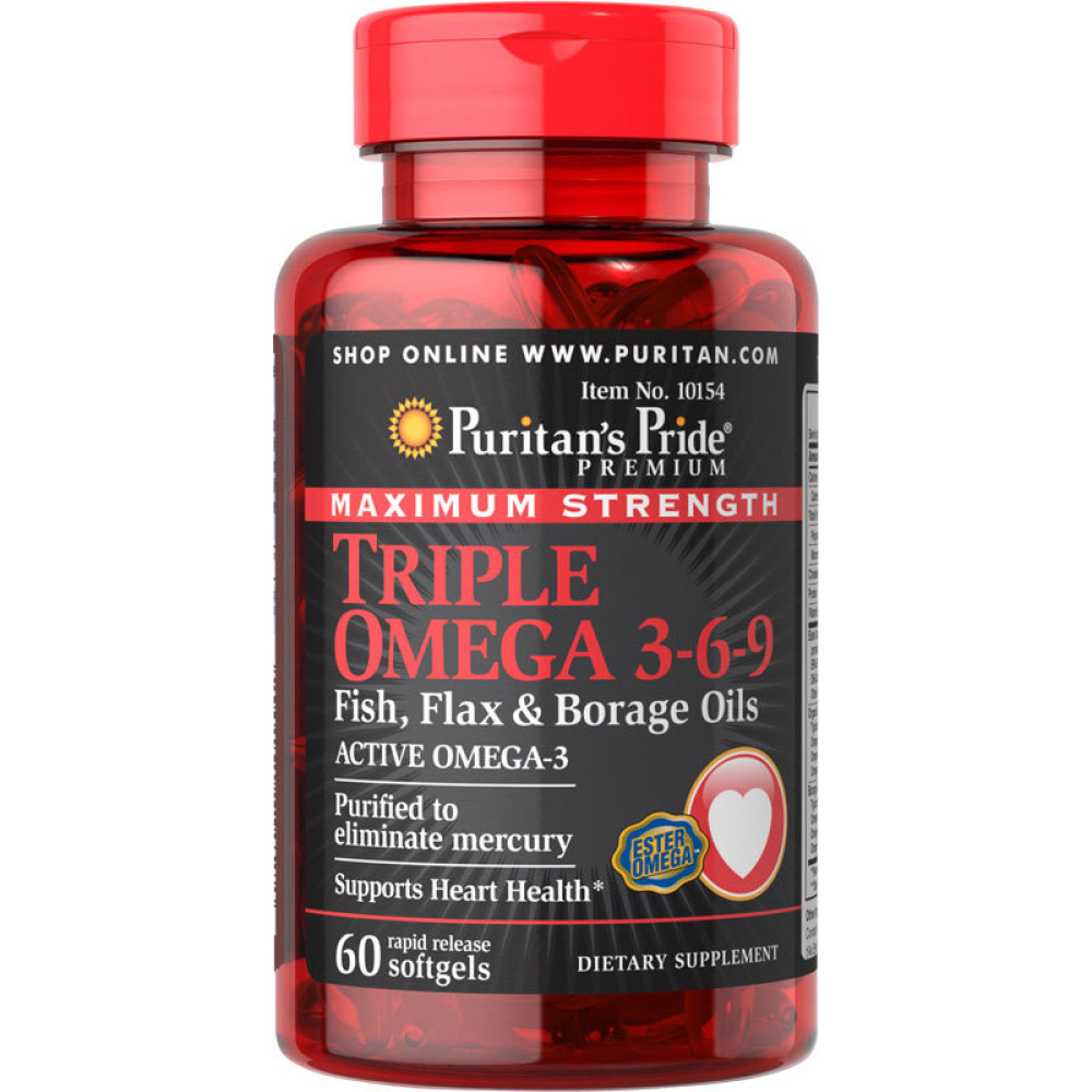 Puritan's Pride Triple Omega 3 6 9