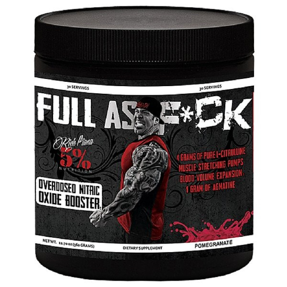 RichPiana 5% Nutrition Full As F*uck, передтренувальний комплекс