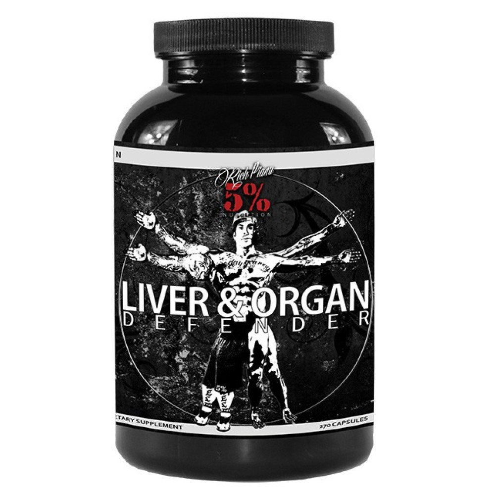 Rich Piana 5% Nutrition Liver And Organ, вітаміни та мінерали