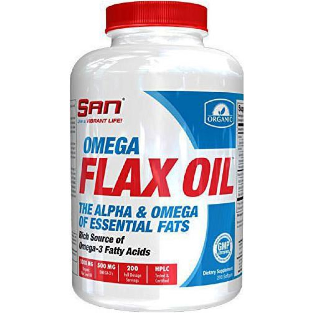 SAN Omega Flax Oil, омега жири