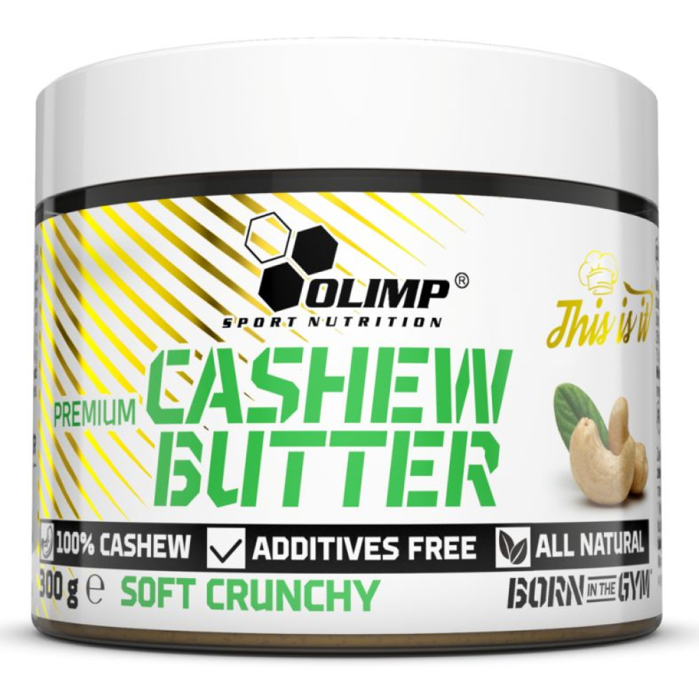Olimp Premium Cashew Butter, паста кеш'ю