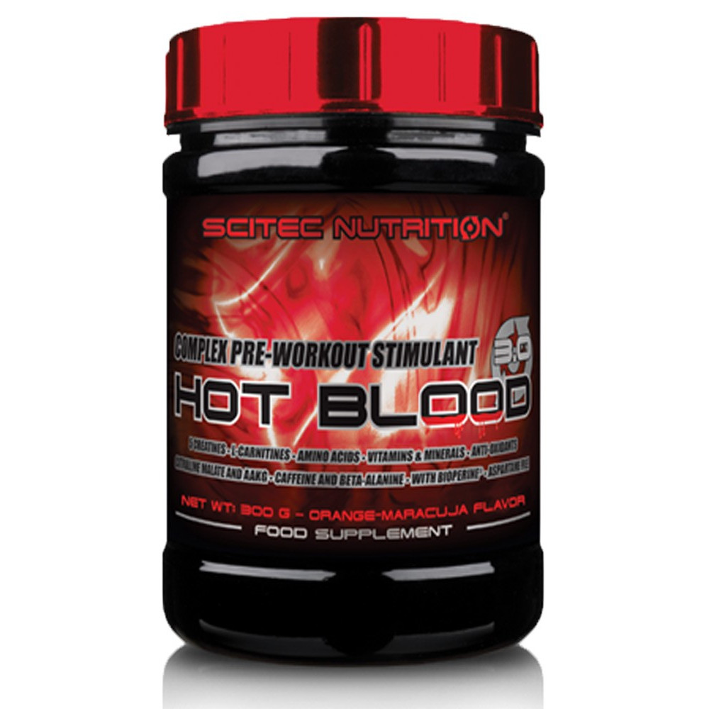 Scitec Nutrition Hot Blood 3.0, передтренувальний