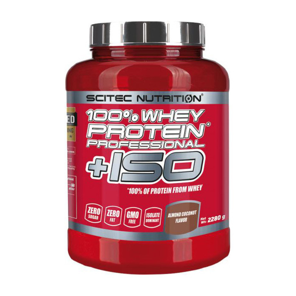 Scitec Nutrition 100% Whey Protein Professional + ISO, протеїн