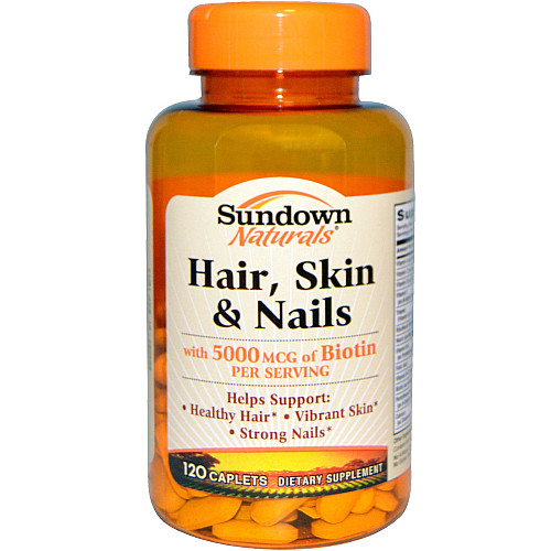 Фото Sundown Naturals Hair, skin&nails, витамины