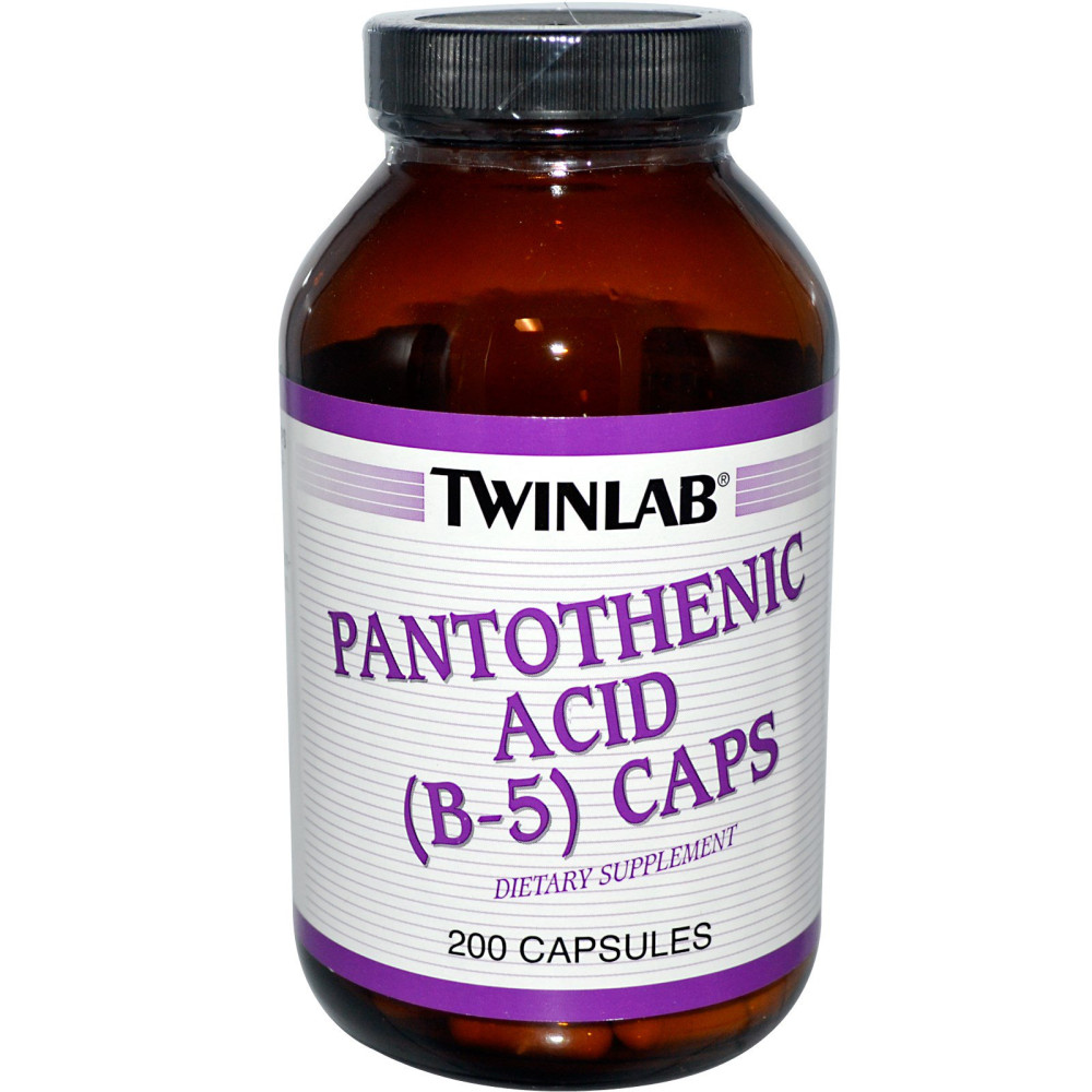 Twinlab Pantothenic Acid, пантотенова кислота
