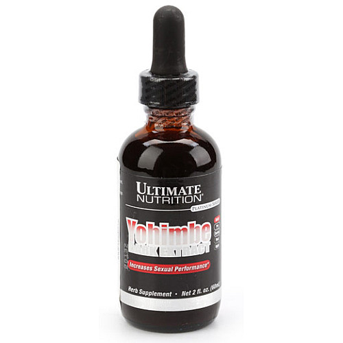 Фото Ultimate Nutrition Yohimbe Bark Extract, йохімбін рідкий
