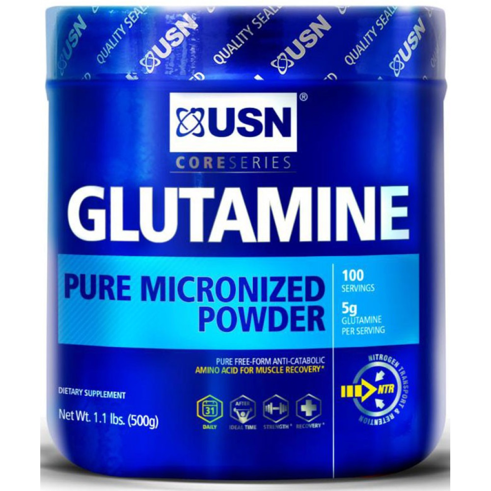 USN Glutamine Micronized, амінокислота