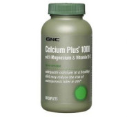 GNC Calcium Plus 1000 with Magnesium & Vitamin D-3