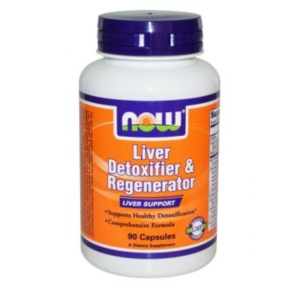 NOW Liver Detoxifier & Regenerator, антиоксидант та імуномодулятор