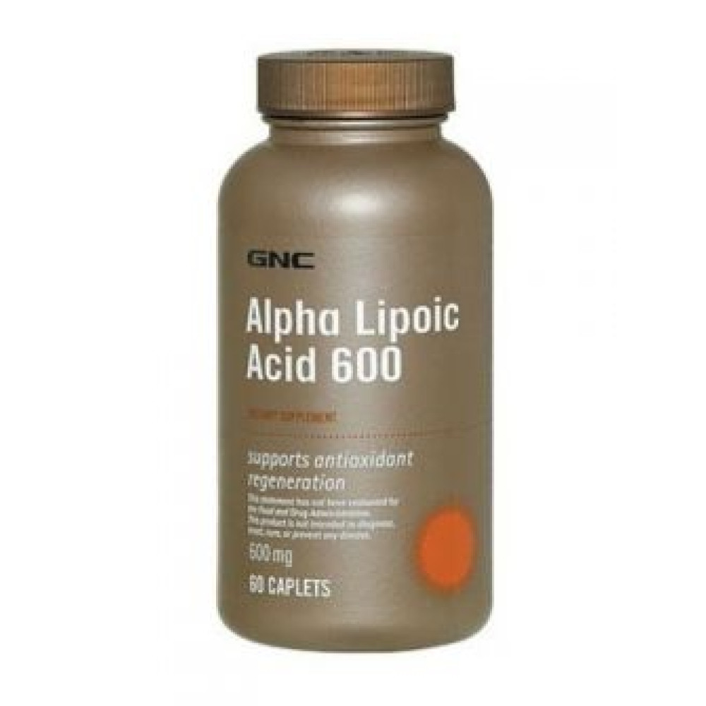 GNC Alpha-Lipoic Acid 600, Альфа-ліпоєва кислота