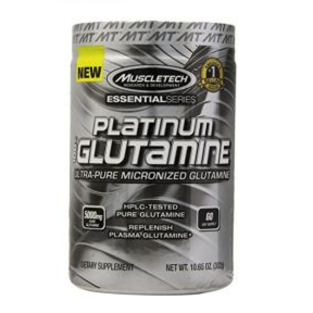 MuscleTech Platinum 100% Glutamine, Глютамін