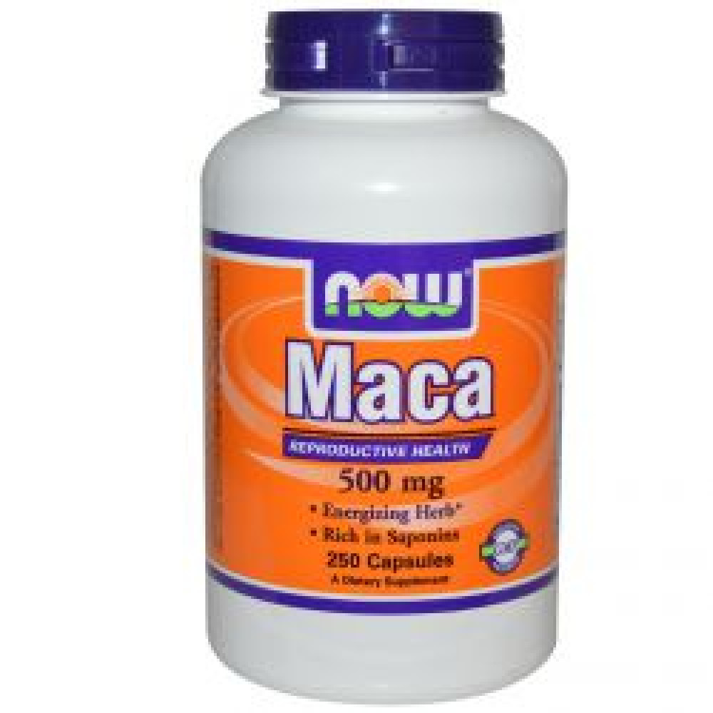 NOW Foods Maca 500 мг 100 капсул