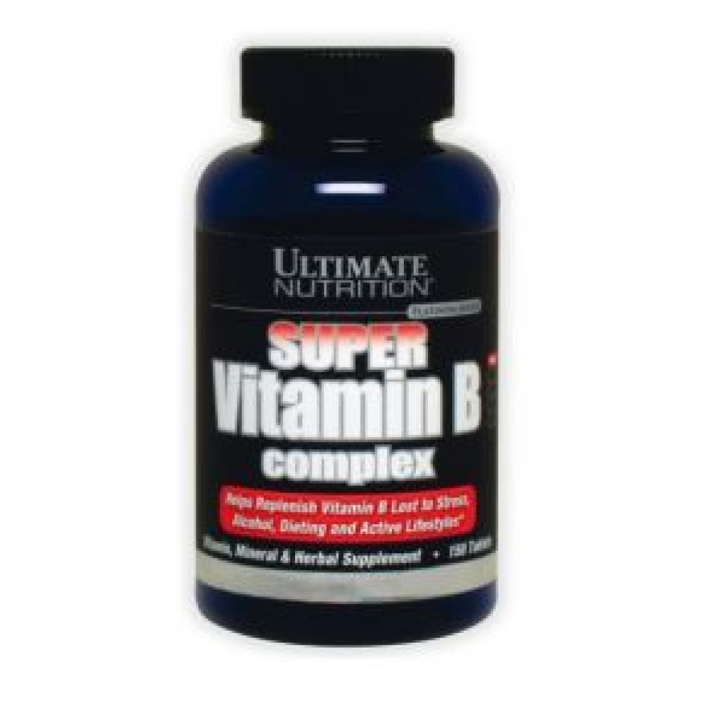 Ultimate Nutrition Vitamin B-Complex Super, Вітаміни б