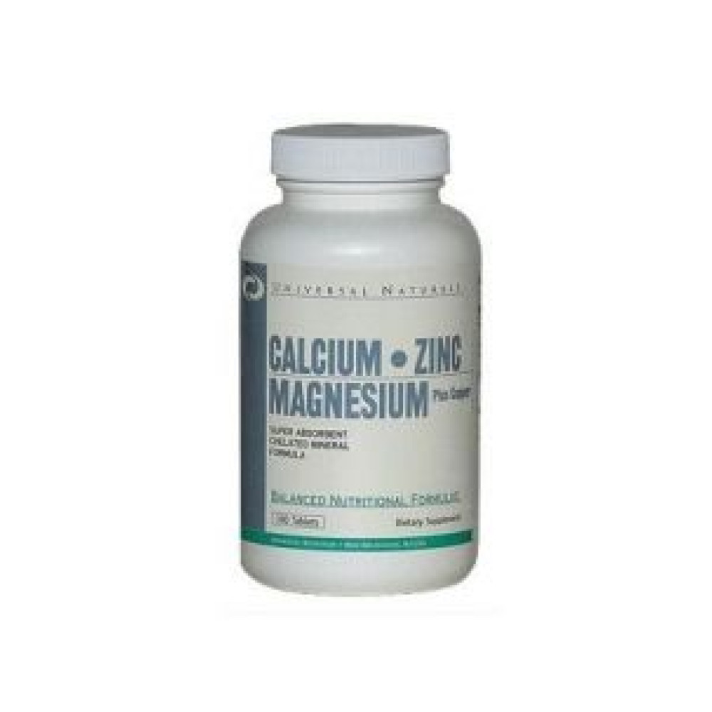 Universal Nutrition Calcium-Zinc-Magnesium