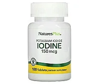 Nature's Plus Potassium Iodide 150 мкг