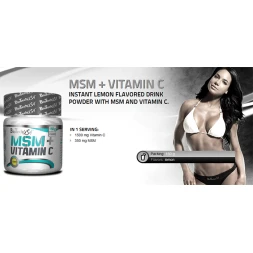 BioTech MSM + Vitamin C, хондропротектор