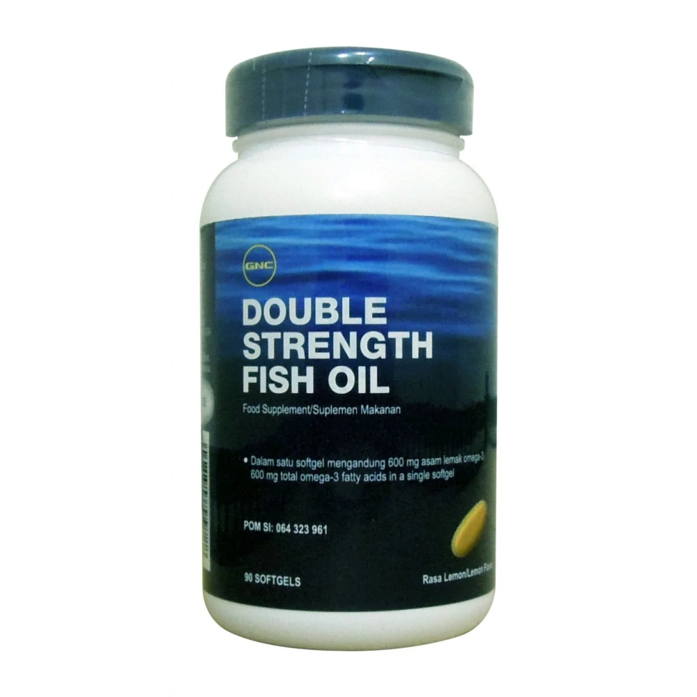 GNC Double Strength Fish Oil