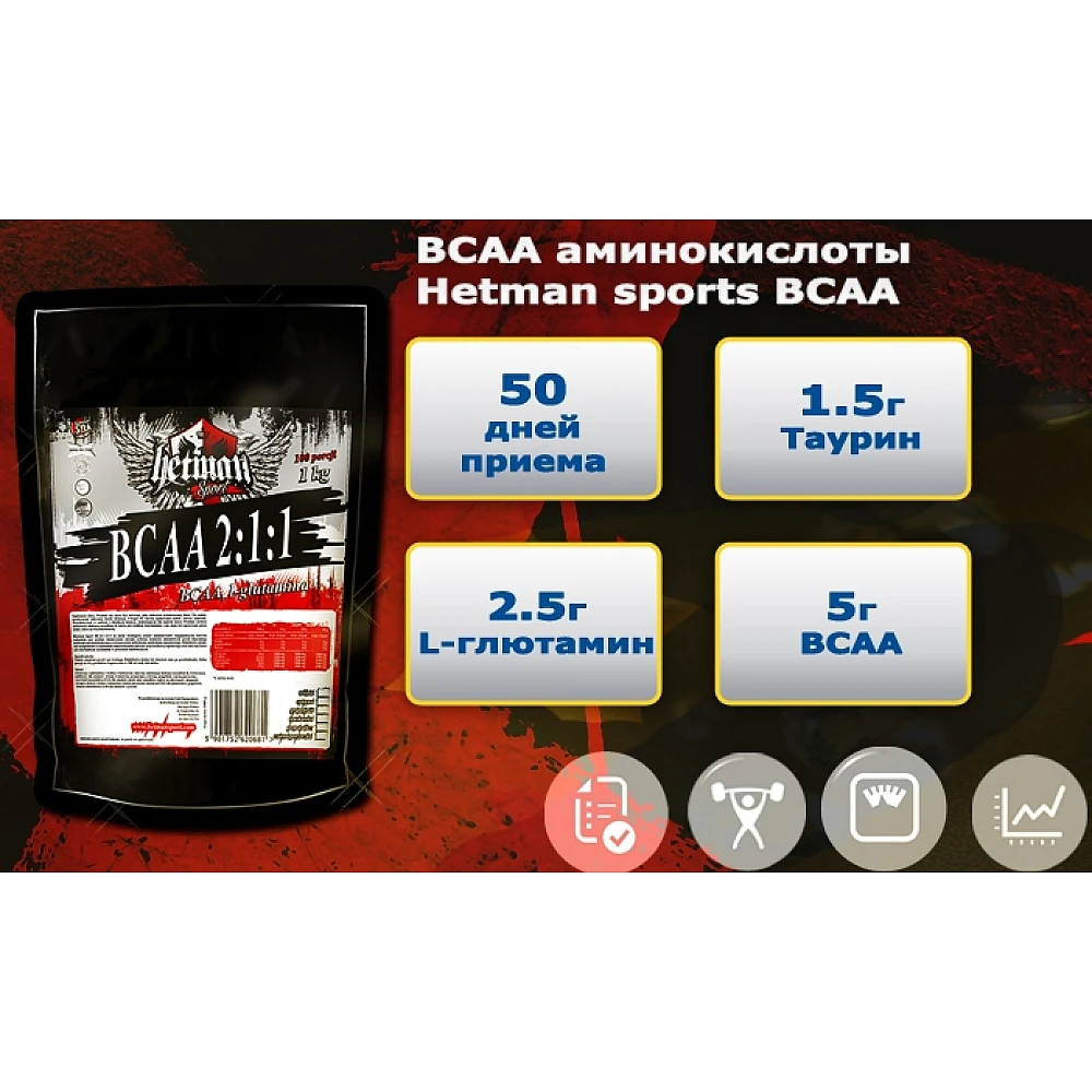 Hetman Sport BCAA 2:1:1
