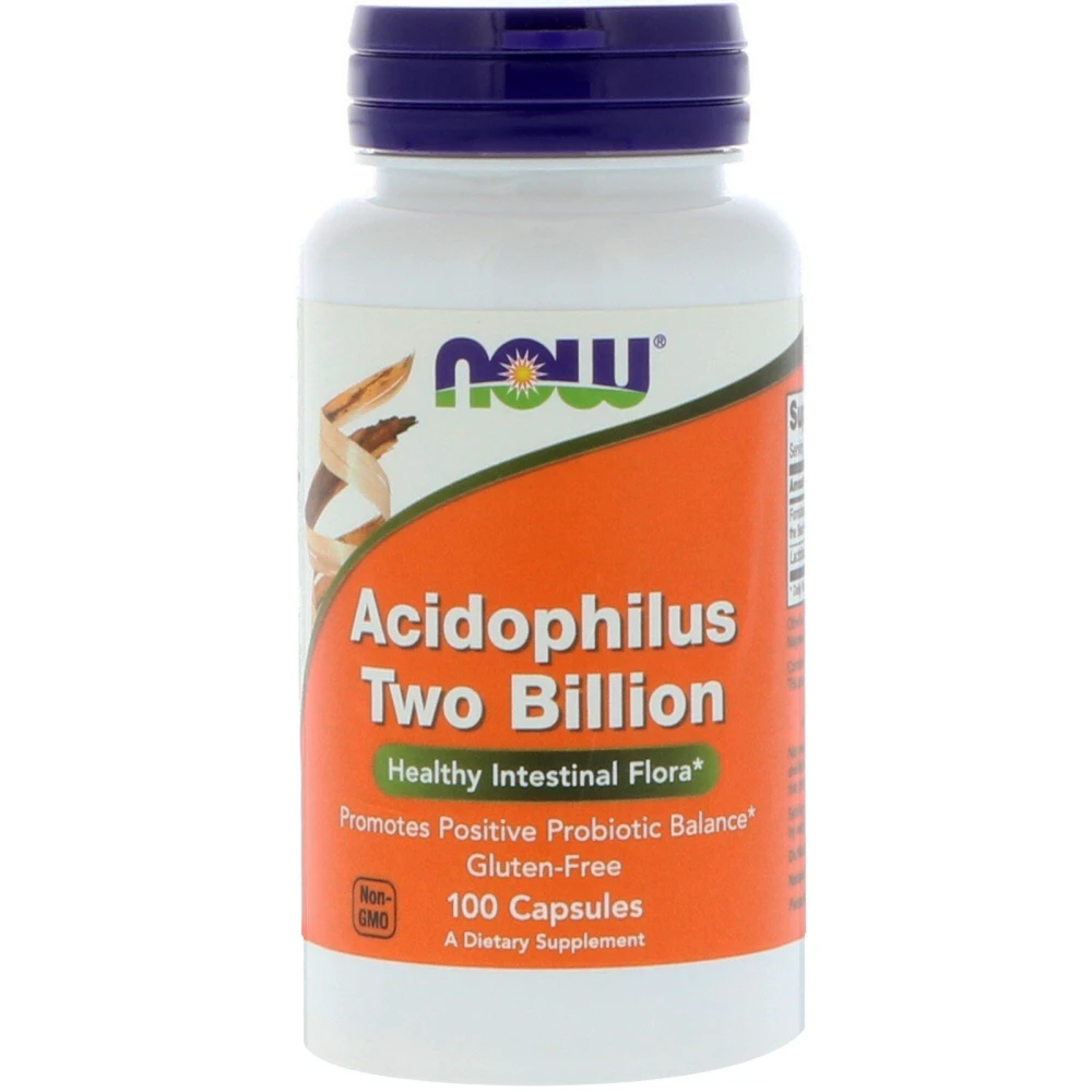 NOW Acidophilus Two Billion, пробіотики