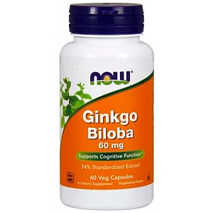 NOW Ginkgo Biloba 60 mg
