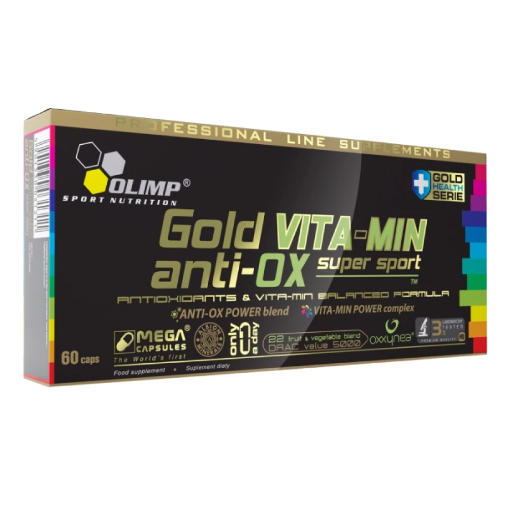 Olimp Gold VITA-MIN anti-OX super sport, вітаміни та мінерали